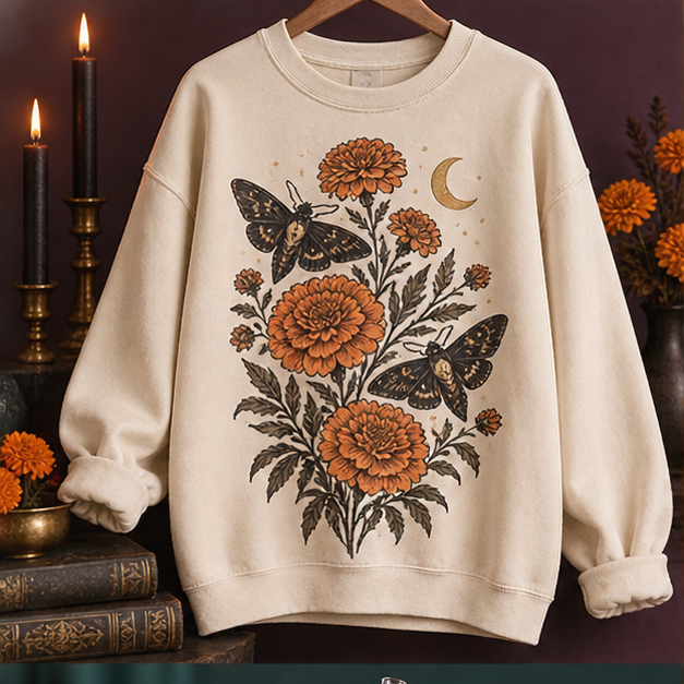 Midnight Garden Crewneck