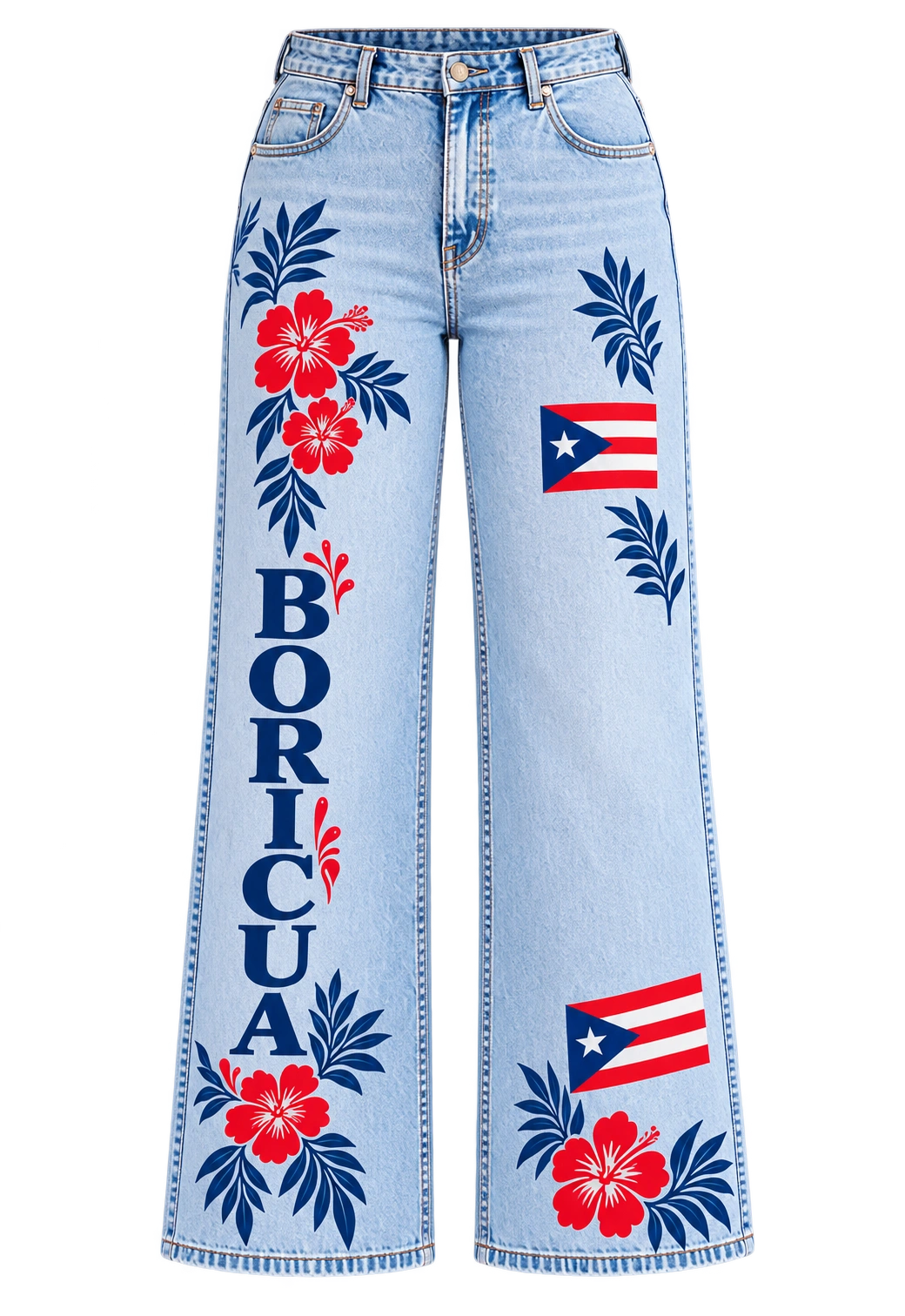 Hispanic Heritage Custom Jeans