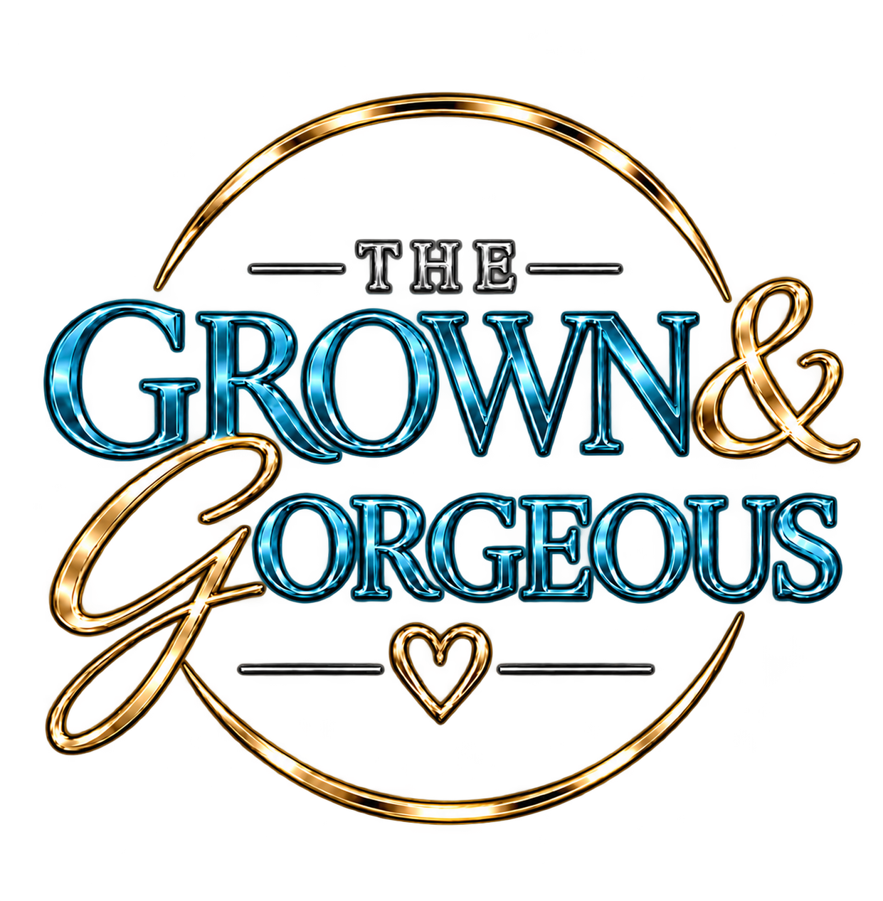 The Grown & Gorgeous logo or collection banner