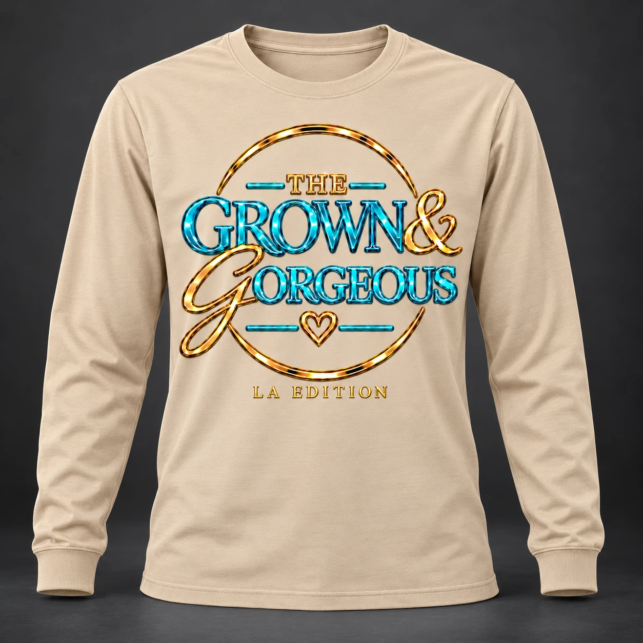 Tan LA Edition Long-Sleeve Tee
